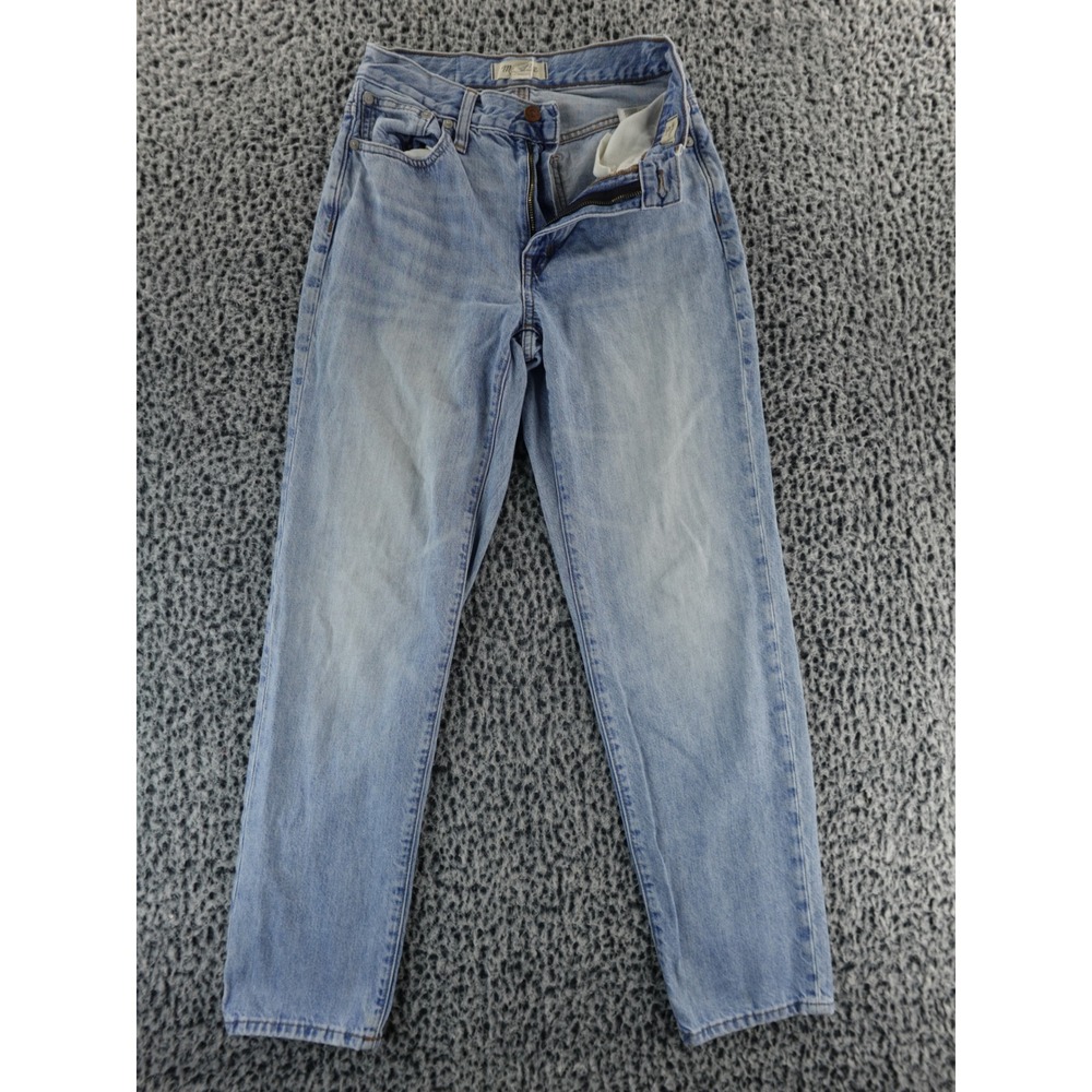 Madewell The Perfect Vintage Jeans Light Wash High Rise Straight Leg Women's